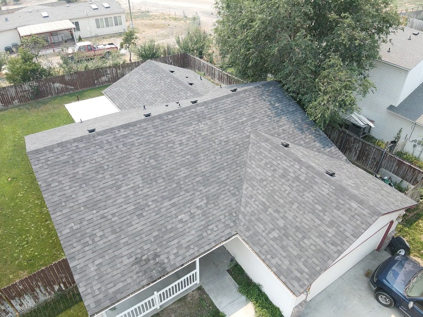 Full shingle replacement